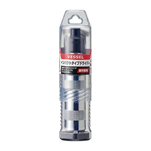 VESSEL Impact Driver No.250001 Set with 4 Bits | Alloy Steel Construction thumbnail 4