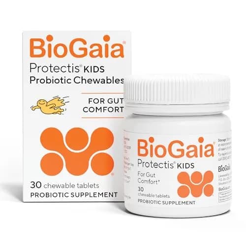 BioGaia Kids Probiotic | Ease Occasional Tummy Discomfort & Constipation | Chewable 30 Count thumbnail 1