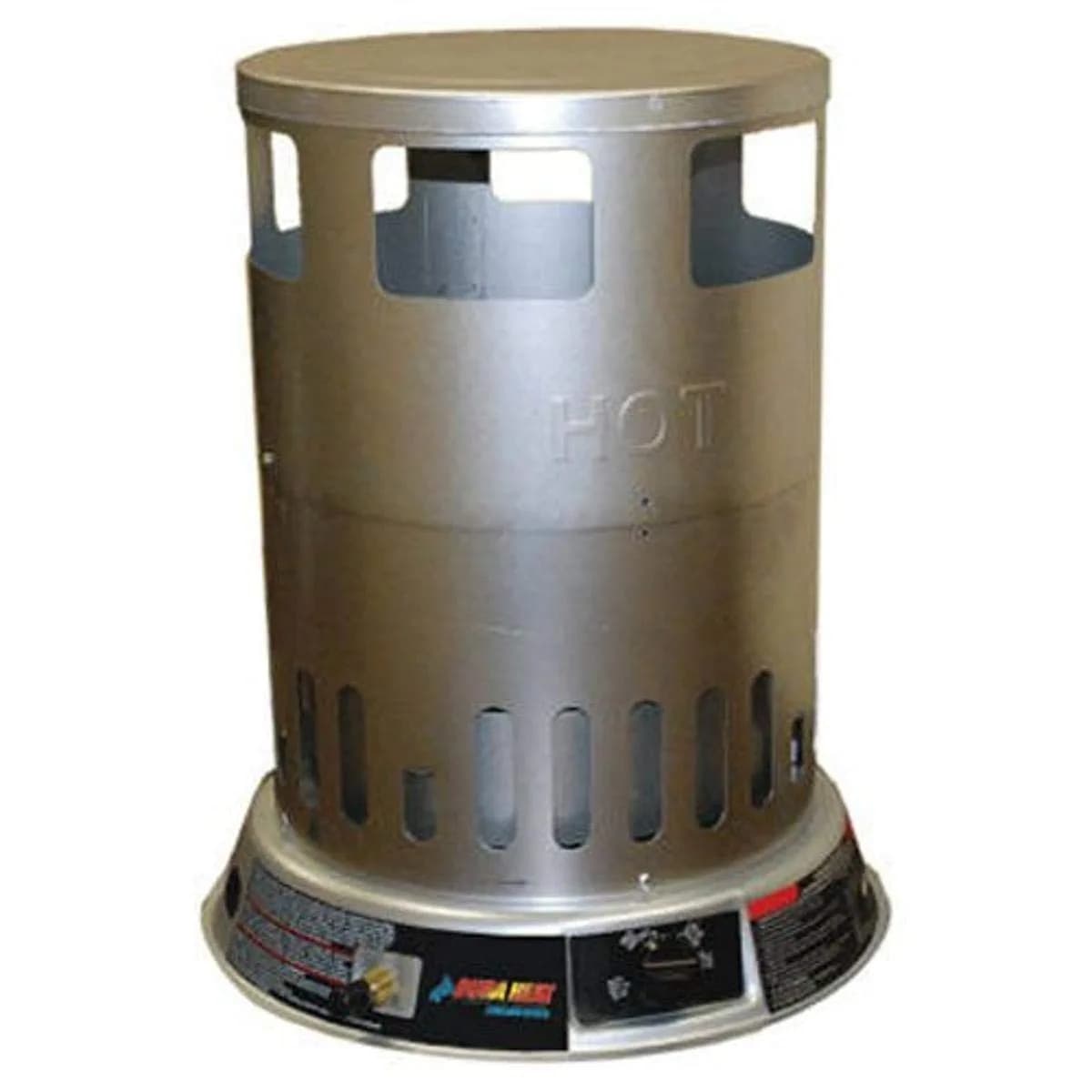 Dura Heat LPC200 200K BTU Outdoor LP Convection Heater Gray | 28 Hr Run, 4700 sq ft Heat