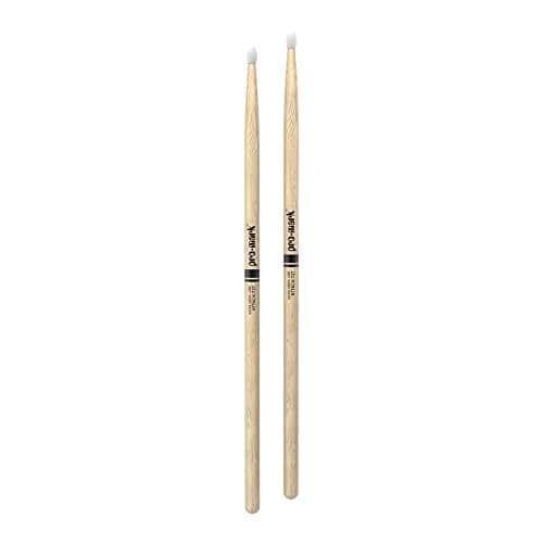 ProMark Classic Attack 727 Shira Kashi Oak Drumsticks with Oval Nylon Tip, 41.2cm (16.25") Pair | Forward-Weighted Feel for Metal Drummers thumbnail 3