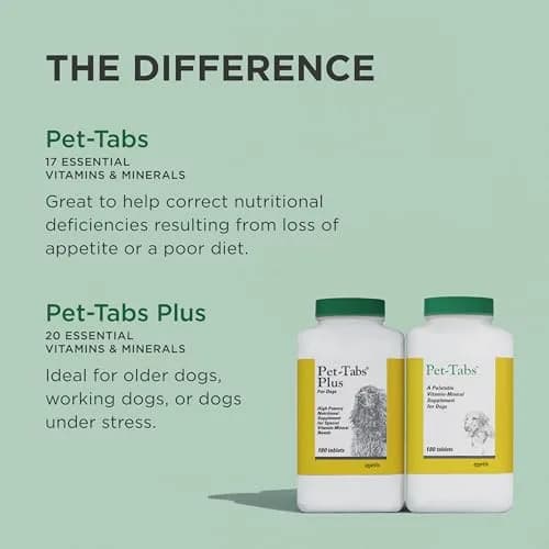Pet-Tabs Multivitamin Supplement for Dogs & Puppies 60 Chewables | Supports Nutritional Balance & Skin Health thumbnail 6