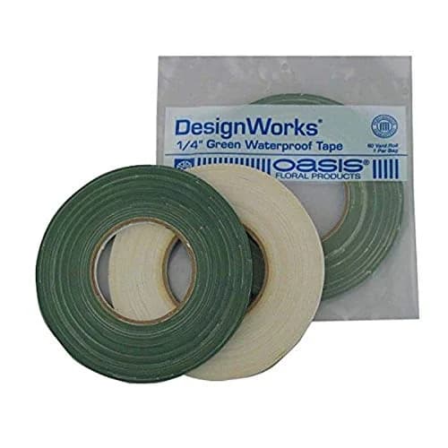 OASIS MARINE Green Waterproof Tape 1.9 cm x 54.9 m (1/4" x 60 yd) | Floral & Craft Adhesive thumbnail 1