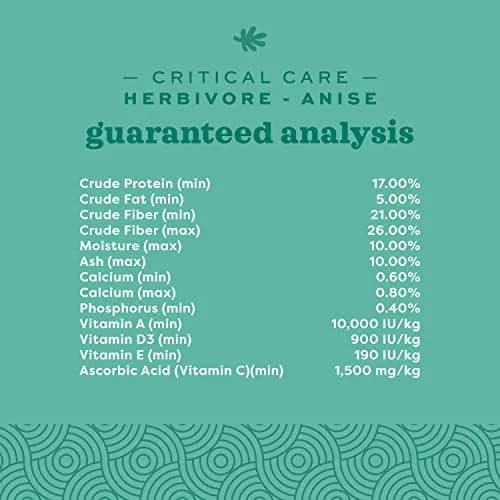 Oxbow Critical Care Herbivore Recovery Food 454g (16.01 oz) | Vet-Formulated for Rabbits & Guinea Pigs thumbnail 5