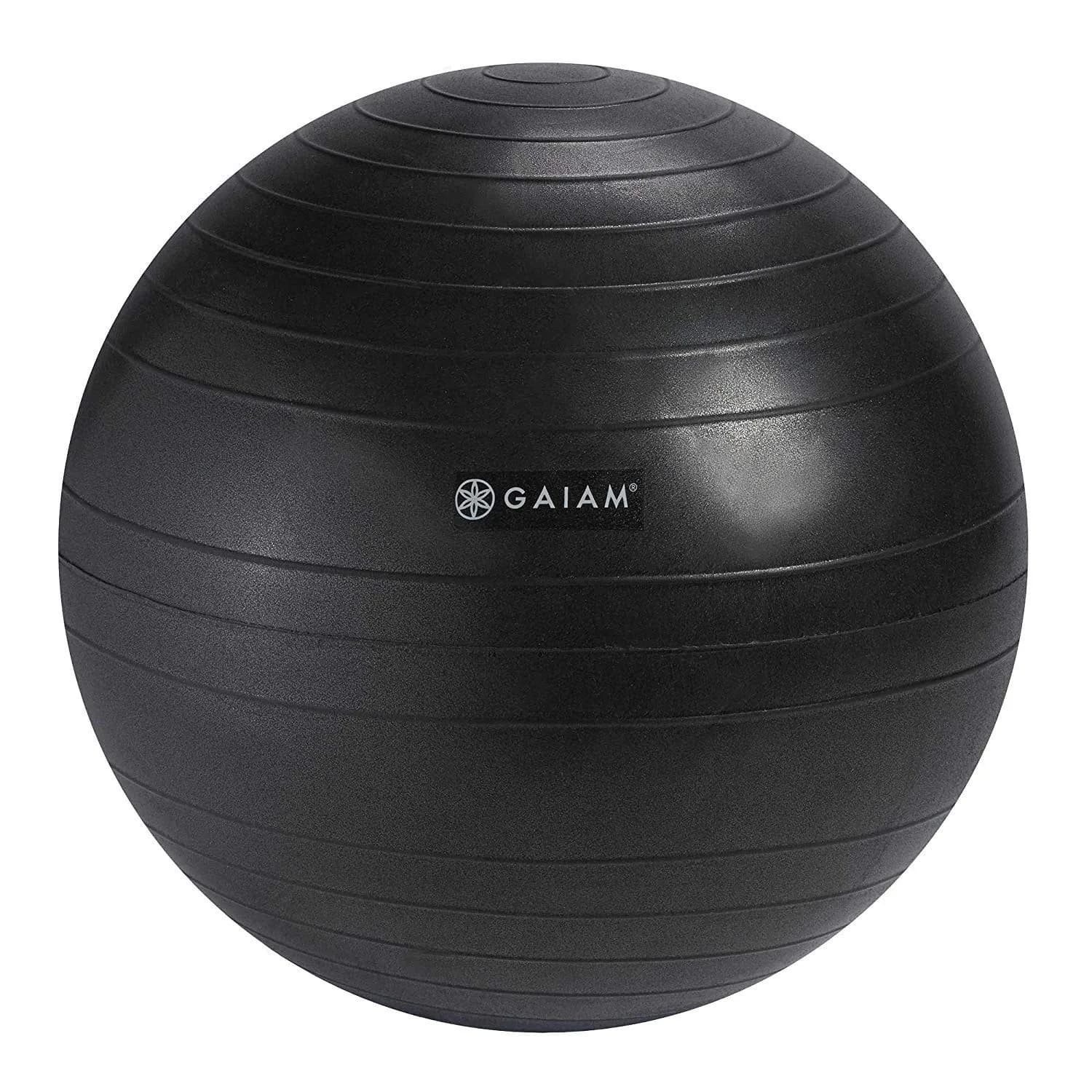 Gaiam Classic Chair Ball - Extra 52cm Balance Ball, Charcoal | 52cm (20.5in) Diameter - main product image