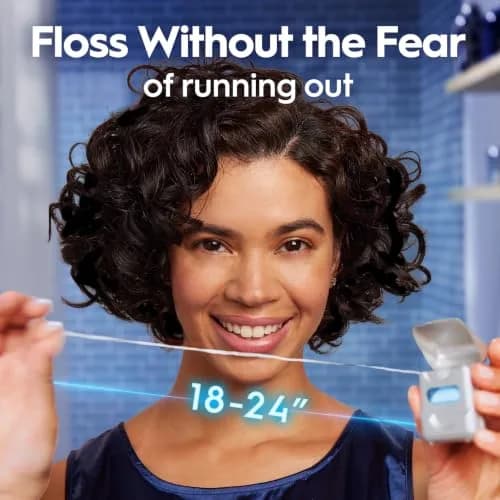 Oral-B Glide Deep Clean Cool Mint Dental Floss 262ft (80m) | Dentist Recommended thumbnail 5