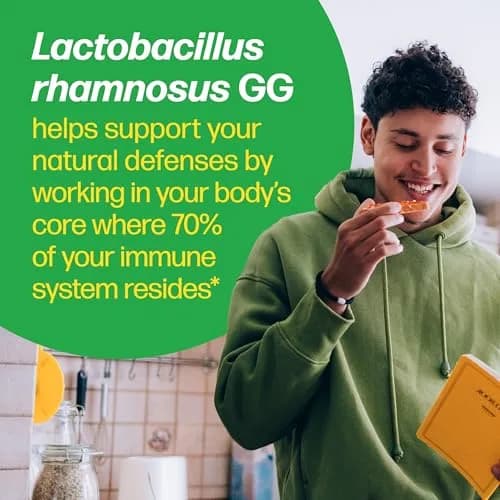 Culturelle Digestive Daily Probiotic Capsules 30 Count | Clinically Proven Lactobacillus GG for Gut Health thumbnail 7