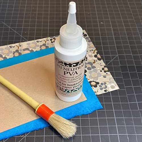 Books By Hand PH Neutral PVA Adhesive 8 Oz | Acid-Free, Water-Remoistenable for Paper & Art thumbnail 4