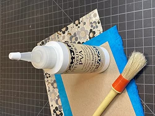 Books By Hand PH Neutral PVA Adhesive 8 Oz | Acid-Free, Water-Remoistenable for Paper & Art thumbnail 2