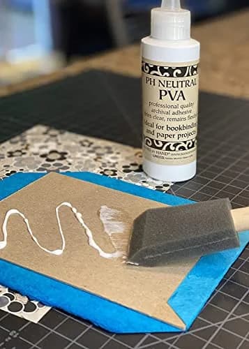 Books By Hand PH Neutral PVA Adhesive 8 Oz | Acid-Free, Water-Remoistenable for Paper & Art thumbnail 3