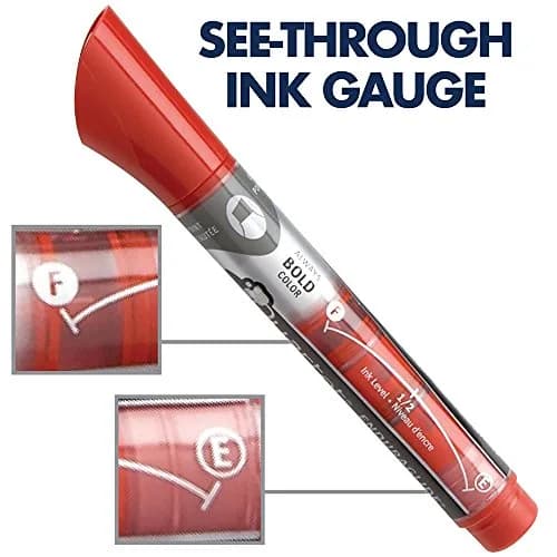 Quartet Red Dry Erase Markers, Chisel Tip, 12 Pack | Smooth Ink Flow for Offices & Schools thumbnail 6
