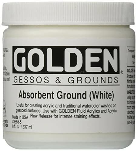 GOLDEN Absorbent Ground, 8 fl. oz. Jar | Porous Acrylic Medium for Artists thumbnail 4