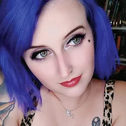MANIC PANIC Classic Lie Locks Semi Permanent Hair Color 4oz | Vibrant Indigo Purple for Women & Men, Lasts 4-6 Weeks, Vegan & Cruelty-Free thumbnail 5