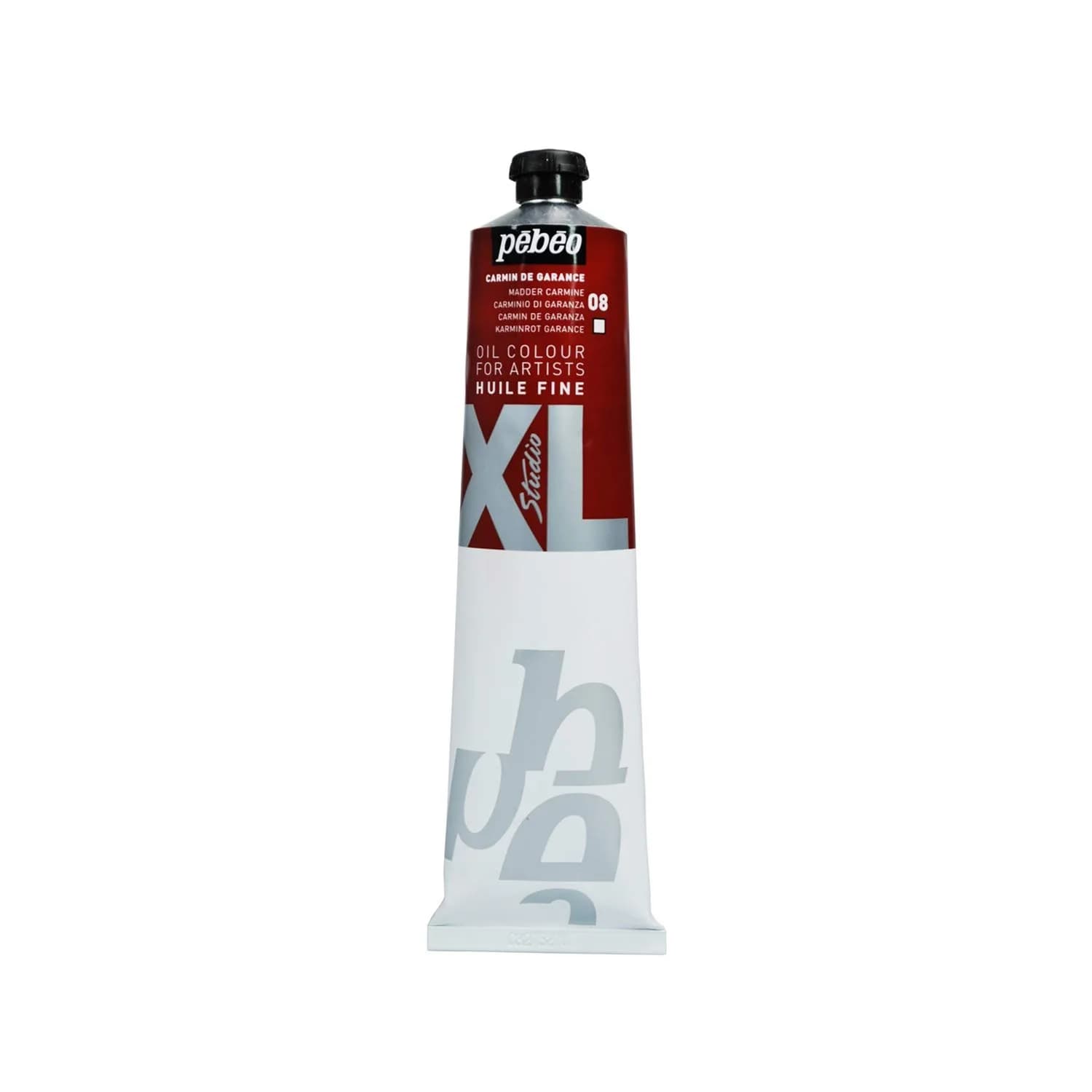 PEBEO Fine Oil XL Prussian Blue 200ml (6.76 Fl Oz) | Artist Grade Oil Paint for Canvas, Wood, Metal — Madder Carmine