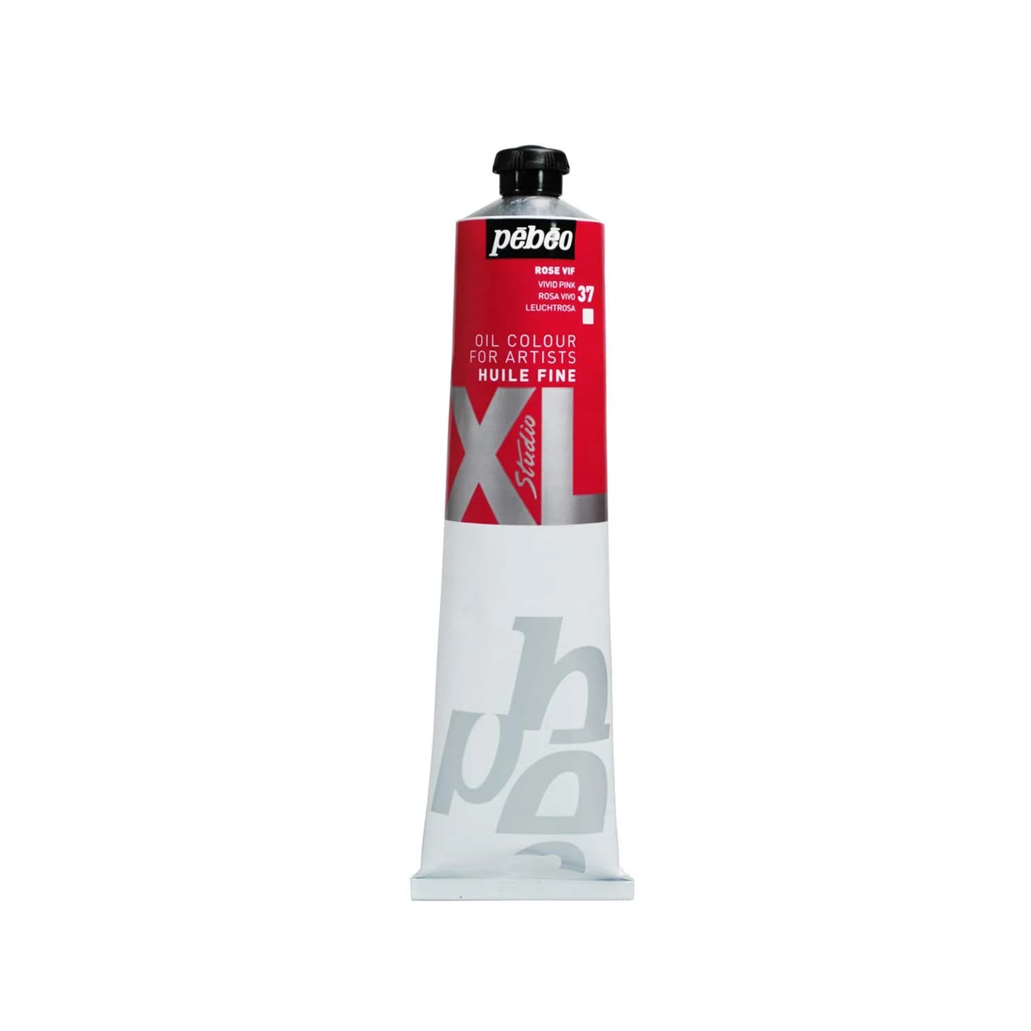 PEBEO Studio XL Fine Oil Paint 200ml (6.76 Fl Oz) Bright Pink | Professional Grade Oil Color for Canvas, Wood, Metal
