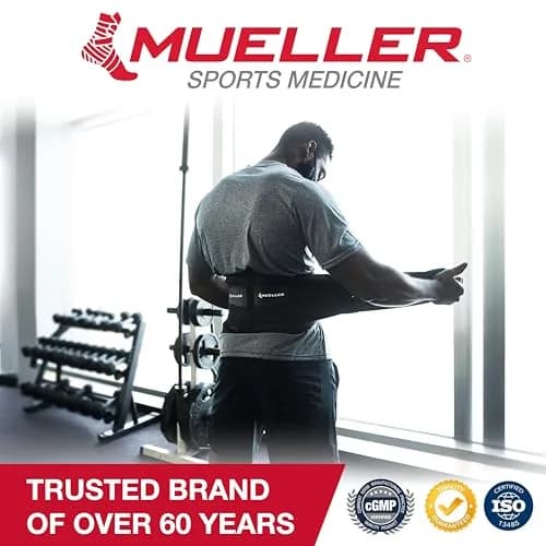 MUELLER Lumbar Back Brace Plus Size | Adjustable Support for Back Pain Relief thumbnail 7