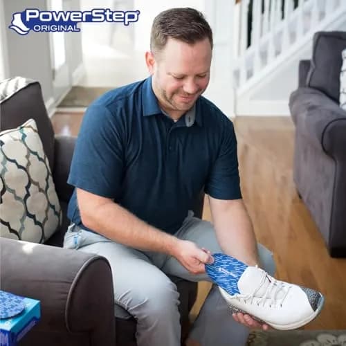 PowerStep Original Insoles, Arch Pain Relief Orthotics, Support for Plantar Fasciitis, Mild Pronation, Made in the USA (Men's 7-7.5, Women's 9-9.5) | Foot & Arch Support thumbnail 6