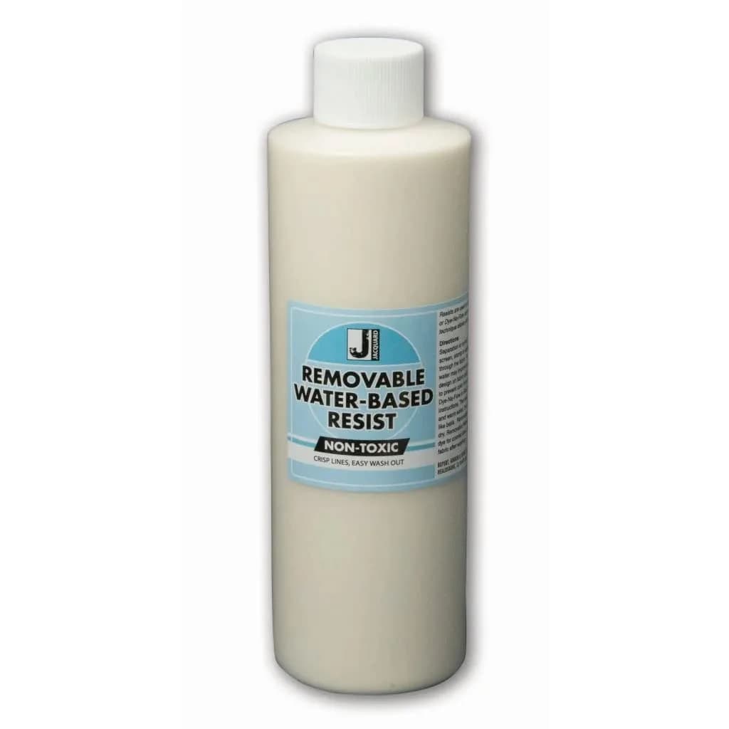 Jacquard Removable Water-Based Resist 237ml (8 Fl Oz) | Creates Crisp Lines on Fabric — 8 Fl Oz