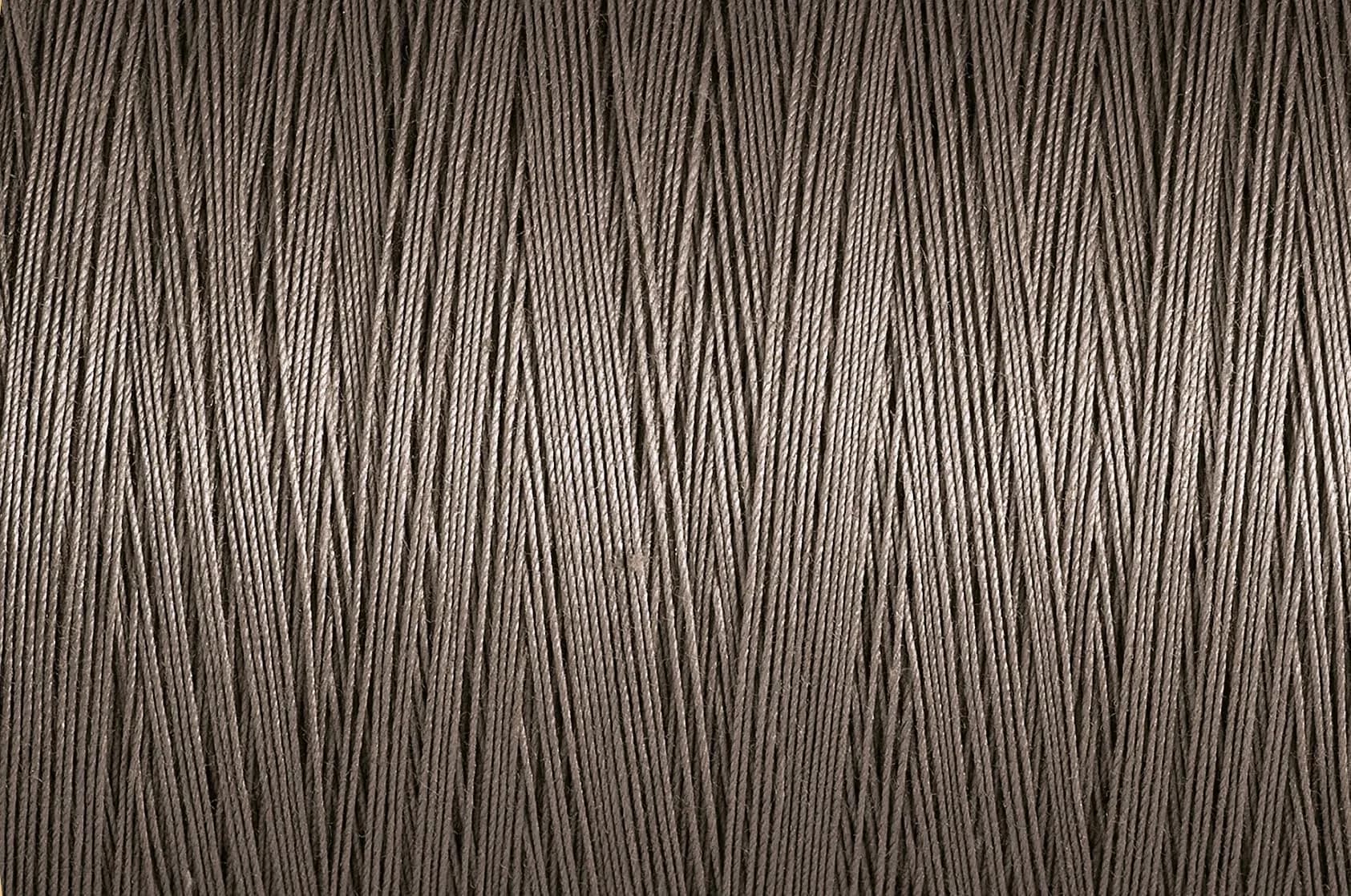 Gütermann Natural Cotton Thread, 800m (875 yd) Indigo Blue | All-Purpose Mercerized Cotton for Hand & Machine Sewing — Taupe