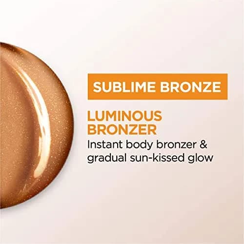 L'Oréal Paris Sublime Bronze Luminous Bronzer Lotion 198ml (6.7 Fl Oz) | Instant Streak-Free Glow thumbnail 3