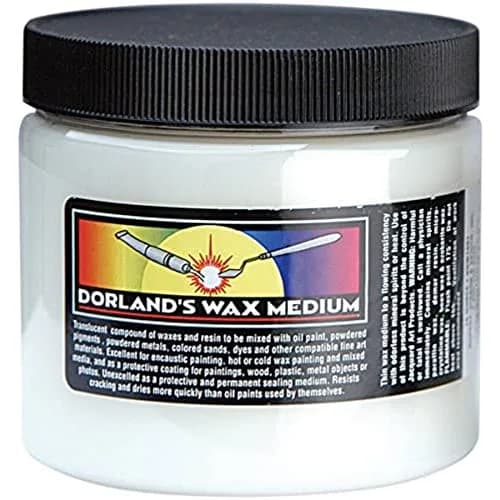 Jacquard Dorlands Wax - 16 Fl Oz | Versatile Pure Wax & Damar Resin for Art & Sealing thumbnail 1