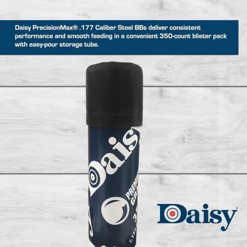Daisy 350 count BB tube Silver | Zinc-Plated Steel for Accuracy & Corrosion Resistance thumbnail 5