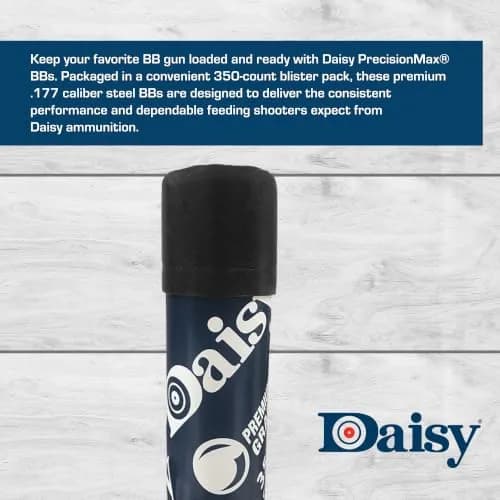 Daisy 350 count BB tube Silver | Zinc-Plated Steel for Accuracy & Corrosion Resistance thumbnail 2