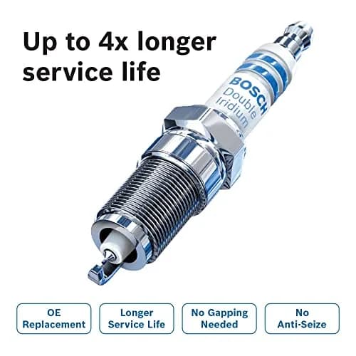 Bosch 9673 OE Fine Wire Double Iridium Spark Plug - Pack of 4 | Advanced Original Equipment Technology thumbnail 7