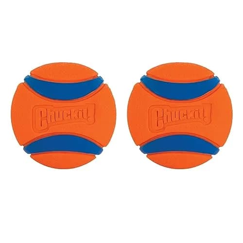 Chuckit! Ultra Ball Dog Toy, Small 2-in (5 cm), 2-Pack | Durable Rubber Fetch Ball for Small Breeds thumbnail 1