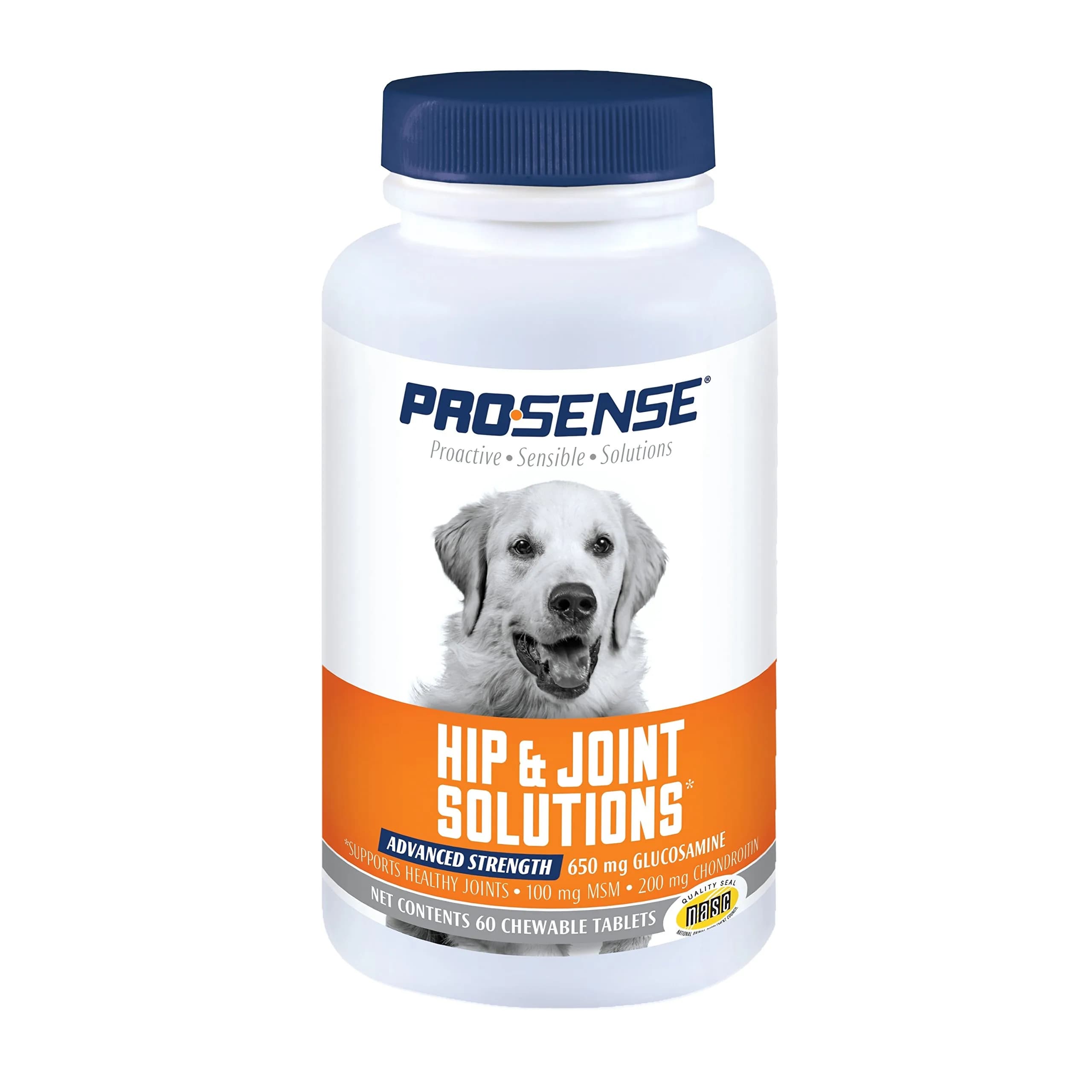 ProSense Advanced Strength Glucosamine Chew Tablets for Dogs 240 ct (120 ct Pack of 2) | Supports Joint Function & Cartilage Health — Advanced Strength