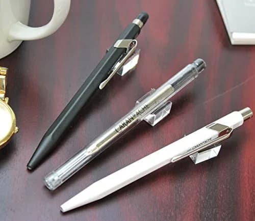 Caran D'ache Goliath Large Steel Point Ballpoint Pen Refill Black | Smooth Ink Flow thumbnail 2