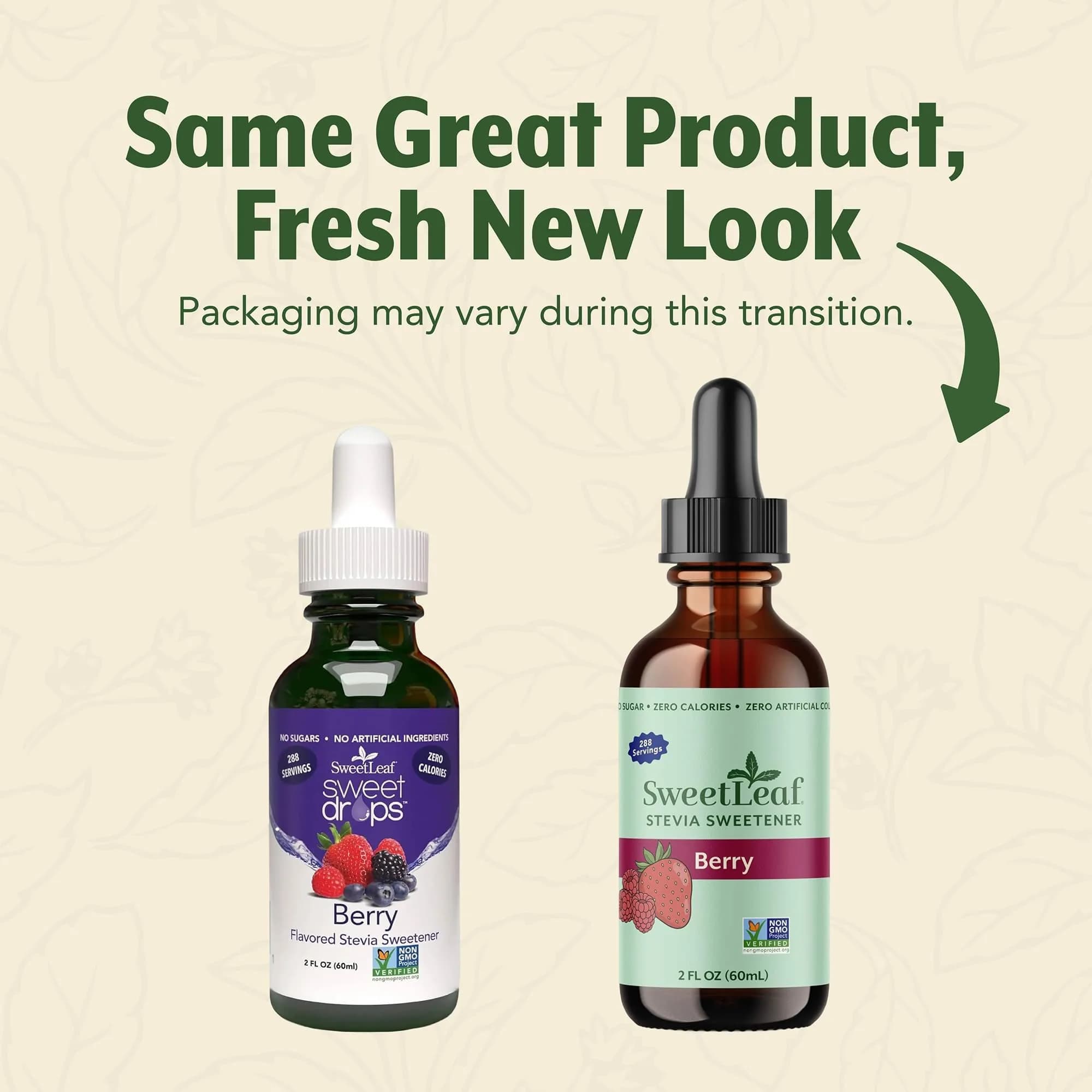 SweetLeaf Stevia Drops Liquid Sweetener, Lemon Drop - 2 Fl Oz | Zero Calorie, Natural Flavor, Keto Friendly — Berry / 2 Fl Oz thumbnail 2