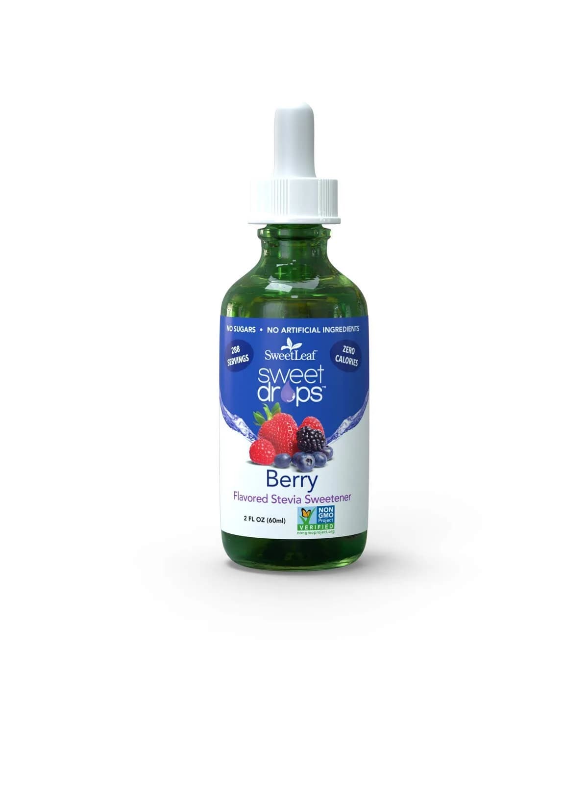 SweetLeaf Stevia Drops Liquid Sweetener, Lemon Drop - 2 Fl Oz | Zero Calorie, Natural Flavor, Keto Friendly — Berry / 2 Fl Oz thumbnail 4