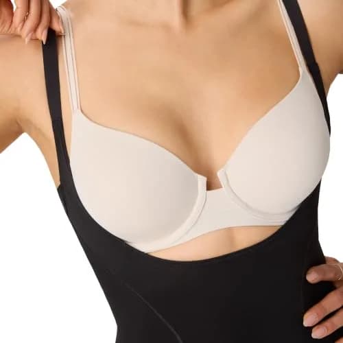 Maidenform Wear Your Own Bra Body Briefer FL2656 Large Black | Ultra-Firm Control Waist & Tummy Smoother thumbnail 4