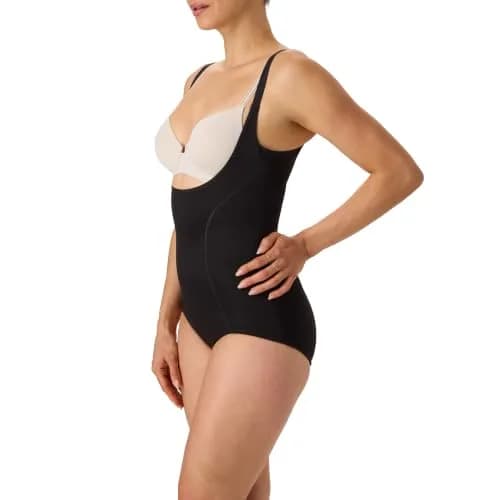 Maidenform Wear Your Own Bra Body Briefer FL2656 Large Black | Ultra-Firm Control Waist & Tummy Smoother thumbnail 3