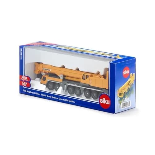 Siku Liebherr Mobile Crane 1:87 Metal/Plastic Yellow Movable Parts | Durable Construction for Construction Fans thumbnail 8