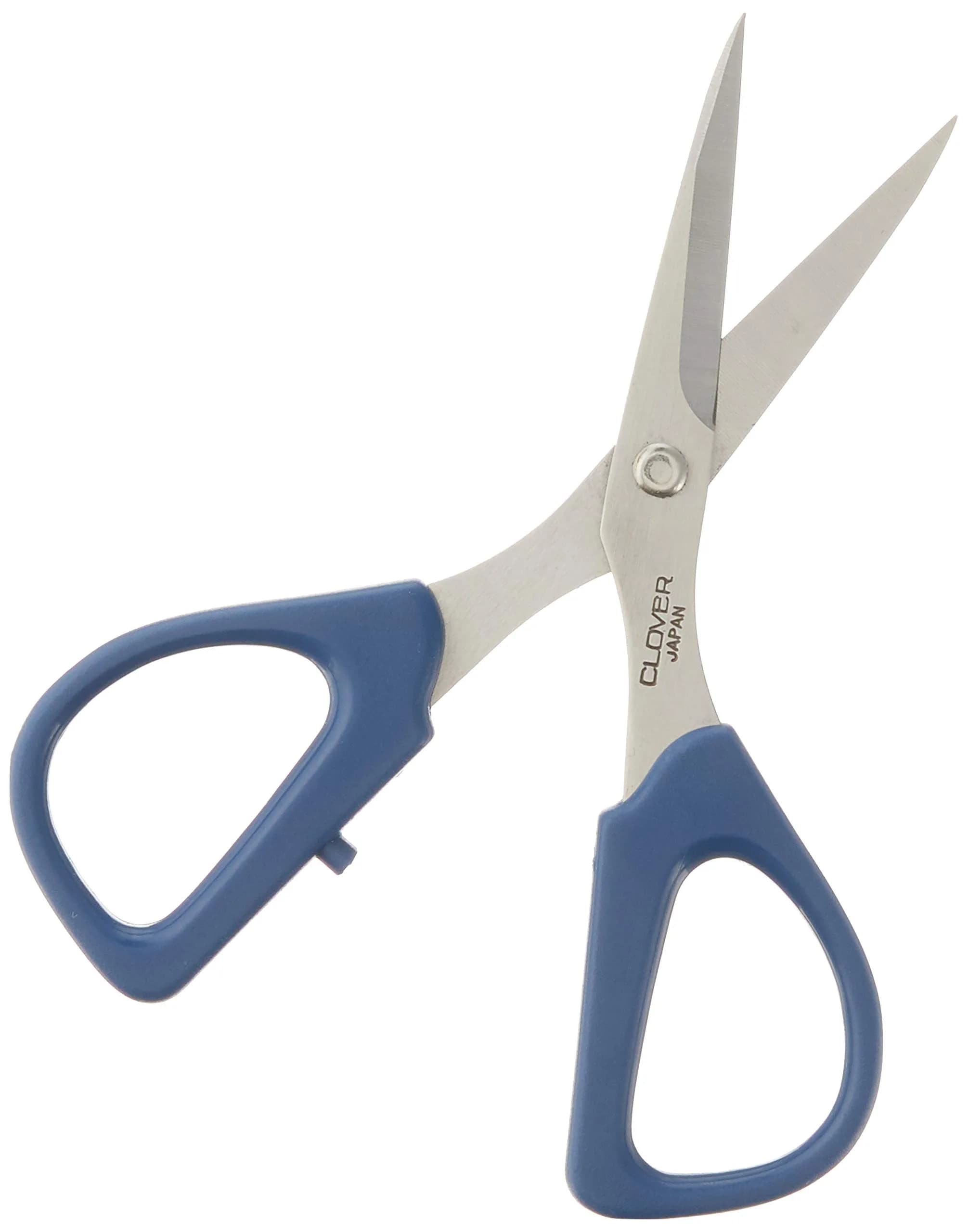 Clover Patchwork Mini Scissors 4.5 inch (11.4 cm) | Precision Crafting Tool — Green