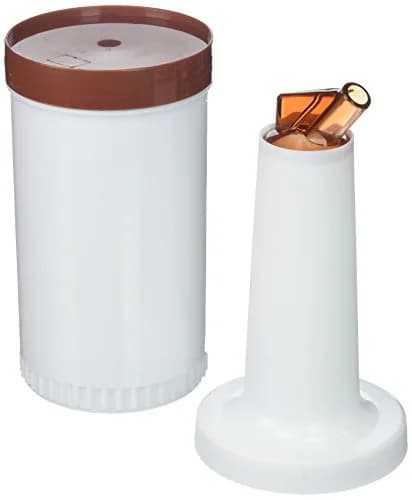 Winco 1 qt Brown Pour Bottle with Lid | NSF-Certified Kitchen Utensil thumbnail 2