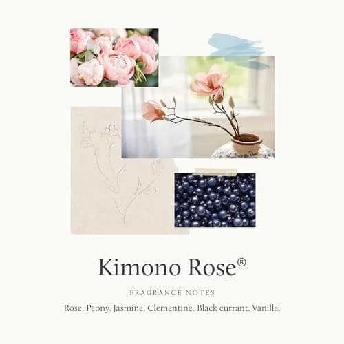 Thymes Kimono Rose Body Lotion 270ml (9.25 Fl Oz) | Hydrating Moisturizer with Shea Butter thumbnail 2