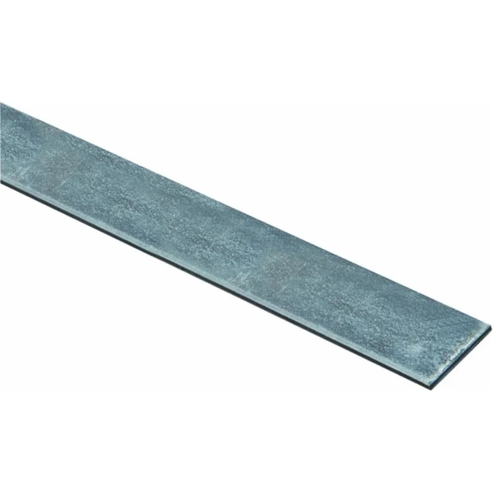 STANLEY Flat Rod Steel Galvanized 1-1/4 in Dia x 48 in | High Corrosion-Resistant Support Support - main product image