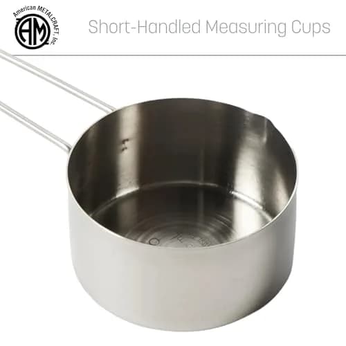 American Metalcraft MCW75 3/4 Stainless Steel Measuring Cup | Precise, Durable & Easy-Grip thumbnail 5