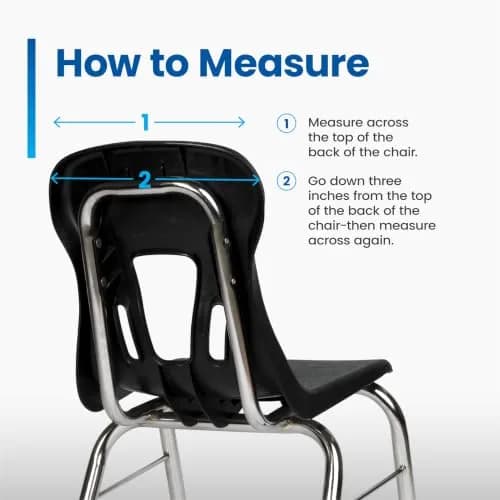 Seat Sack Student Chair Storage Pocket - 15" | Durable Classroom Organizer for Student Desks thumbnail 8