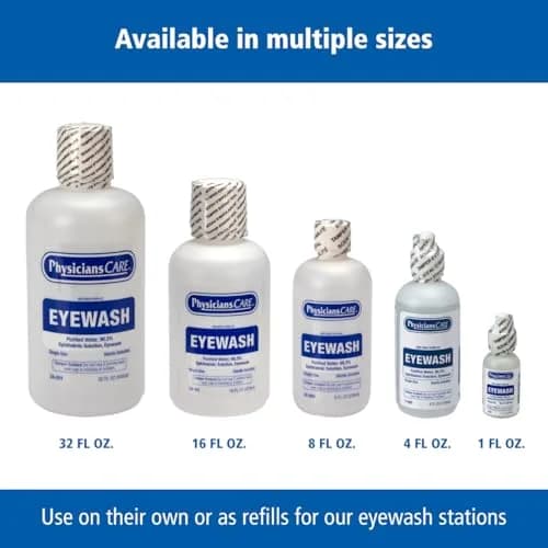 PhysiciansCare Eye Wash Solution 32oz | Sterile Buffered Isotonic Eye Rinse for Relief thumbnail 3