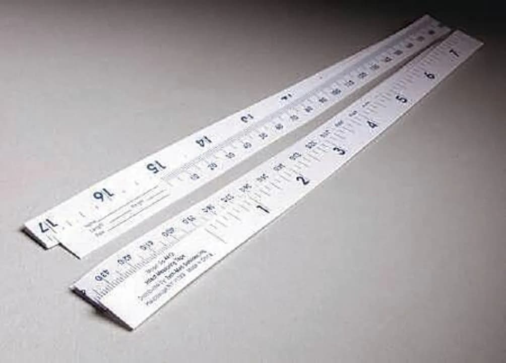 McKesson Tape Measure 36 Inch Paper Infant | Latex-Free, Graduated Scales, Disposable Pack of 100