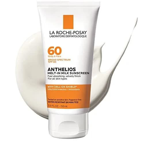 La Roche-Posay Anthelios Melt-In Milk SPF 60 Sunscreen 148ml (5 Fl Oz) | Broad Spectrum UVA/UVB Protection thumbnail 1