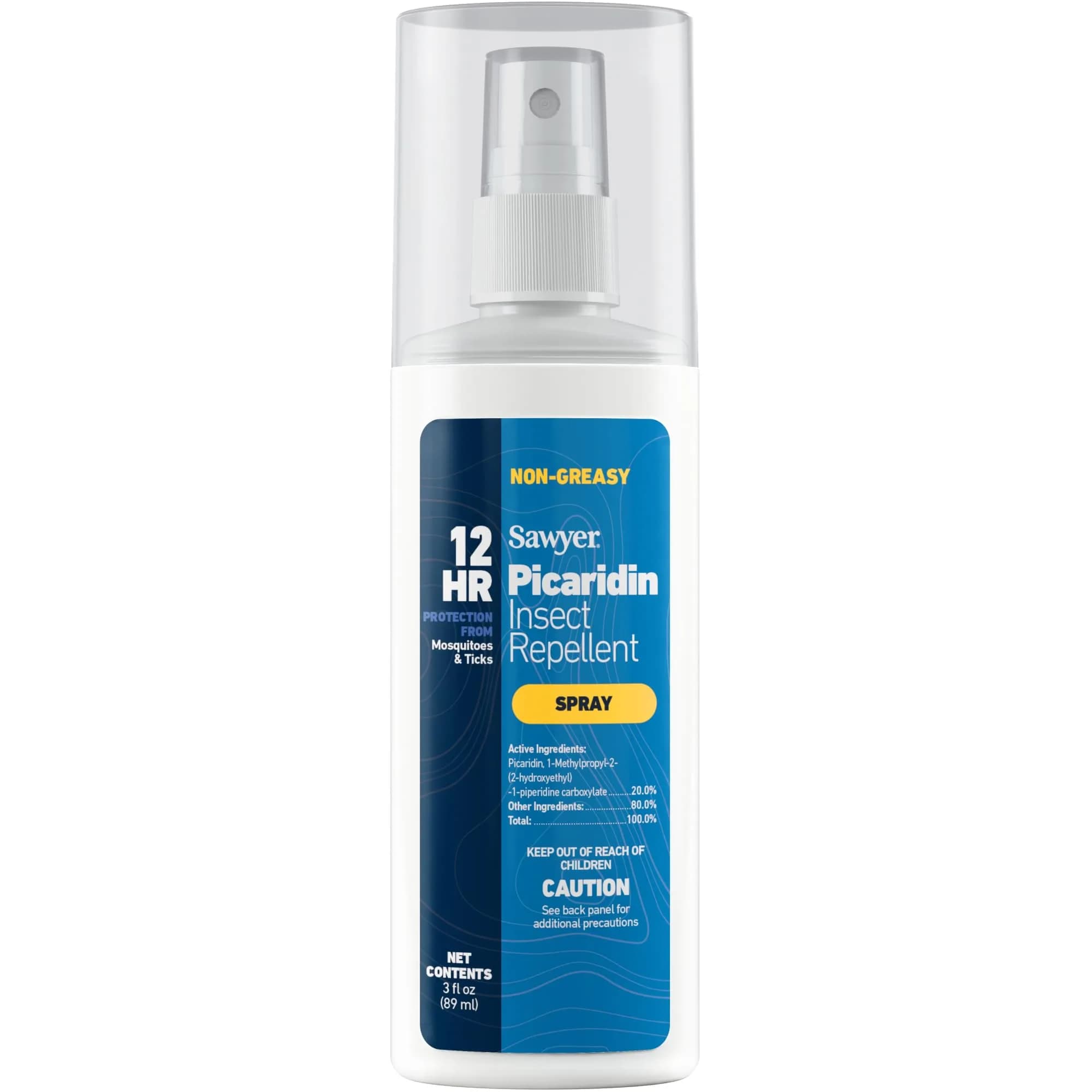 Sawyer Premium Insect Repellent with 20% Picaridin | Effective Mosquito & Tick Protection (3 Fl Oz)