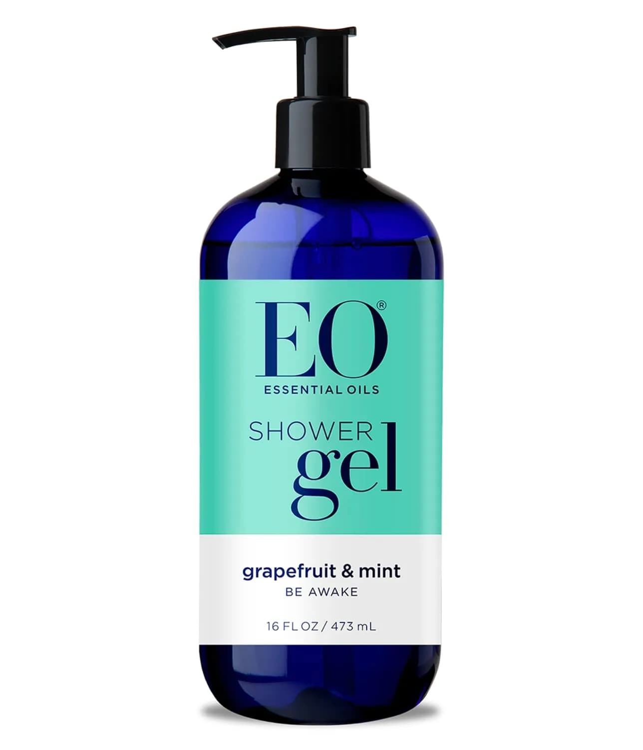 EO Grapefruit & Mint Shower Gel 473ml (16 Fl Oz) | Natural Cleansing for All Skin Types — Grapefruit and Mint