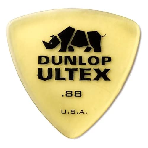 Jim Dunlop Ultex Triangle Pick 0.88mm (6-Pack) | Durable & Articulate Guitar Plectrum thumbnail 3