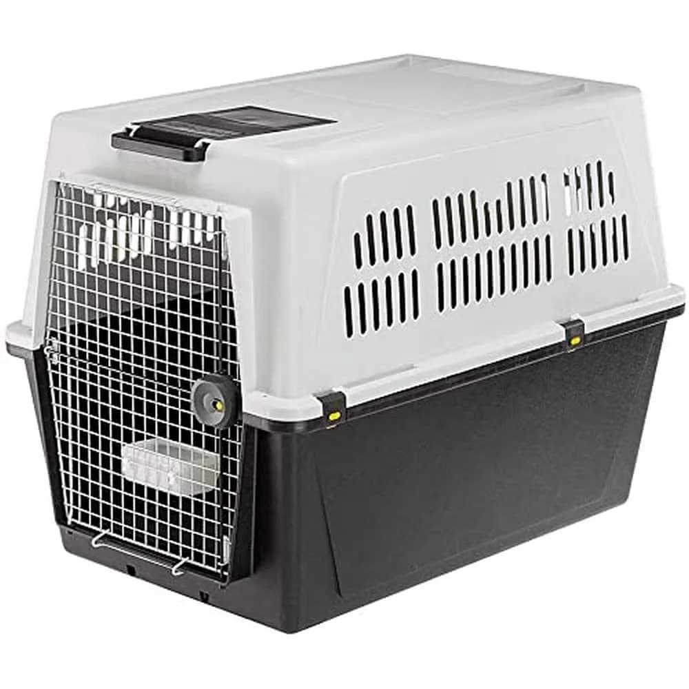 Ferplast Atlas 70 Dog Travel Kennel | Large, Sturdy, Safe & Aerated for Large Dogs — 39.8"L x 27.0"W x 29.7"H