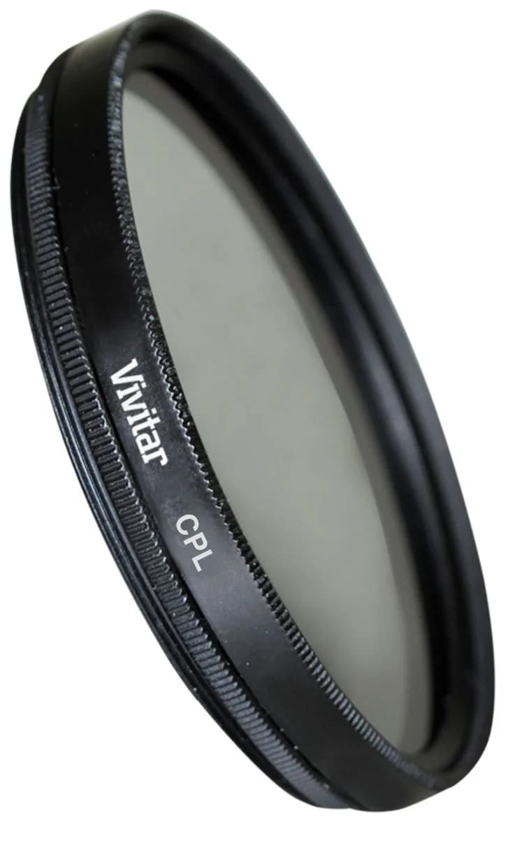 Vivitar 72mm Circular Polarizer CPL Filter | Multi-Coated Glass for DSLR Cameras - main product image