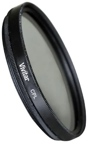 Vivitar 72mm Circular Polarizer CPL Filter | Multi-Coated Glass for DSLR Cameras thumbnail 1
